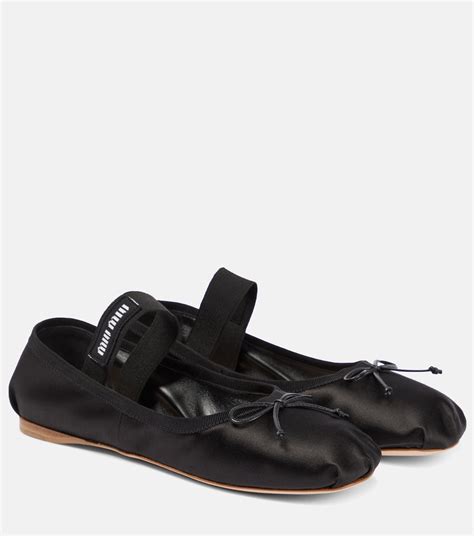 miu miu ballet glats|ballerina ballet flats.